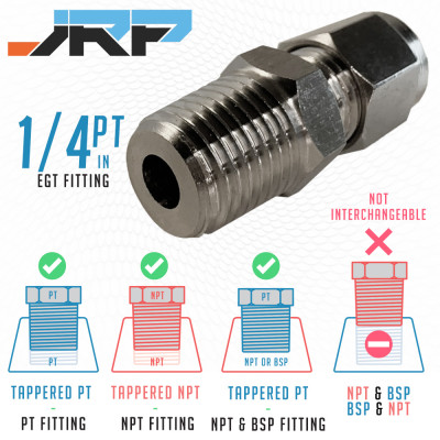EGT Probe 1/4 INCH NPT BSP Fitting
