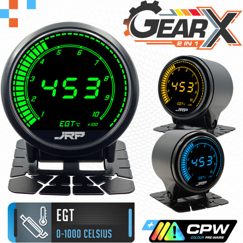 JRP GearX Digital EGT Gauge 52mm