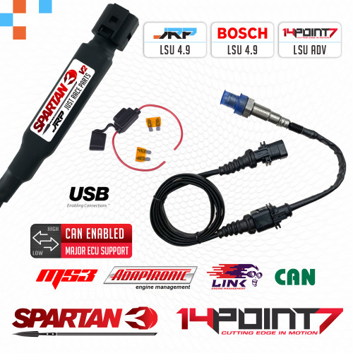 Spartan 3 v2 CAN Wideband Lambda Controller