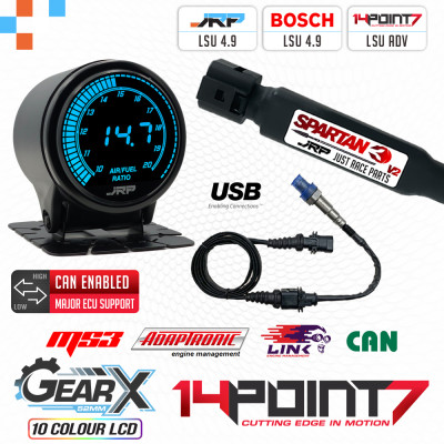 Spartan 3 v2 CAN Wideband + 52mm Gauge