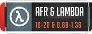 Air fuel ratio of 10 to 20 or Lambda 0.68 to 1.36 readout