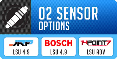 Choose between 3 different types of LSU 02 sensors